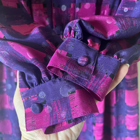 Vintage Melissa Lane 80s Dress size 10 - Picture 5 of 8